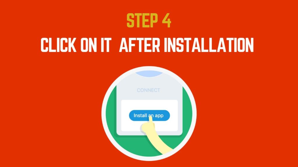 Home 4 Click on it after Installation